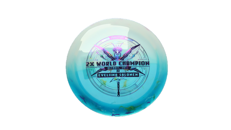 Innova 2026 Eveliina Salonen Commemorative Party Time Duo Destroyer Distance Driver Front View