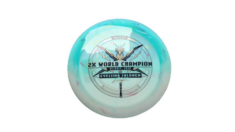 Innova 2026 Eveliina Salonen Commemorative Party Time Duo Destroyer Distance Driver Front View
