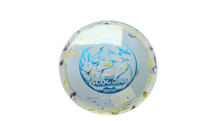 Innova 2026 Ohn Scoggins Commemorative Party Time Fox Midrange Front View