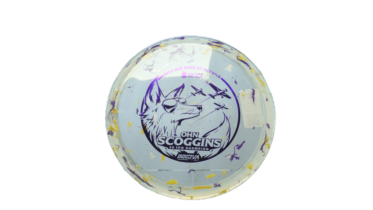 Innova 2026 Ohn Scoggins Commemorative Party Time Fox Midrange Front View