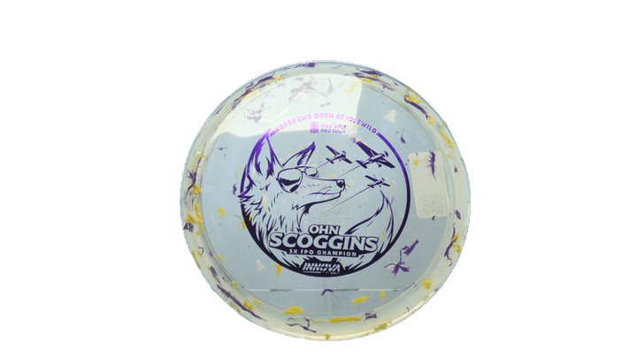 Innova 2026 Ohn Scoggins Commemorative Party Time Fox Midrange Front View
