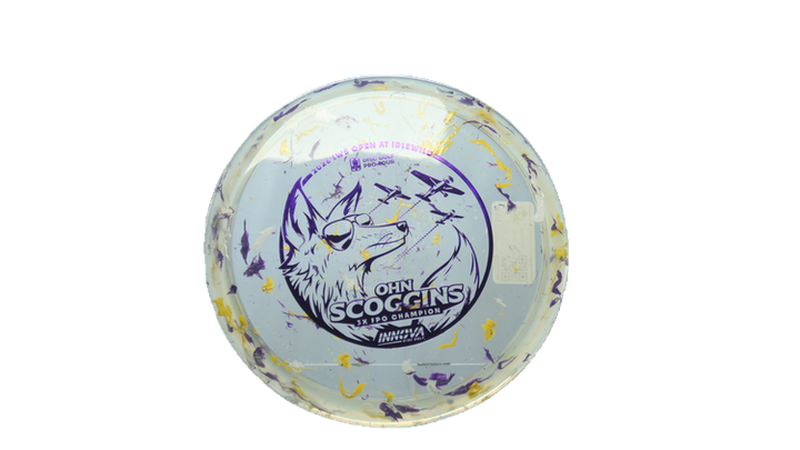 Innova 2026 Ohn Scoggins Commemorative Party Time Fox Midrange Front View