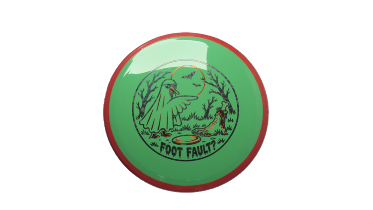 Axiom 2026 Halloween Foot Fault Neutron Crave Fairway Driver Front View