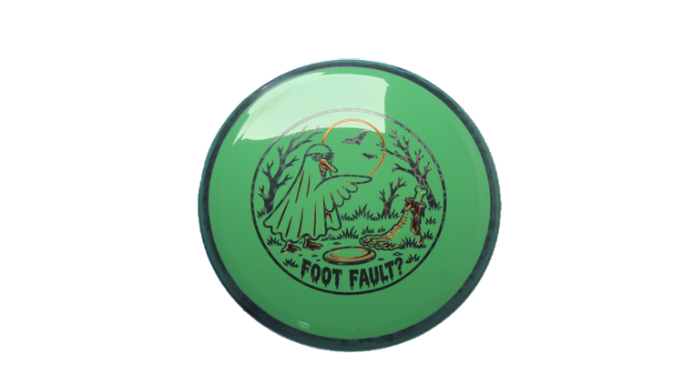 Axiom 2026 Halloween Foot Fault Neutron Crave Fairway Driver Front View