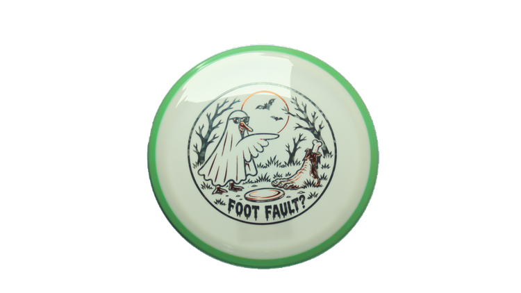 Axiom 2026 Halloween Foot Fault Neutron Crave Fairway Driver Front View