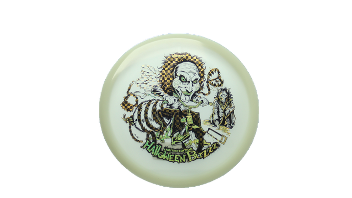 Discraft 2026 Halloween Mega-Glo Buzzz Midrange Front View