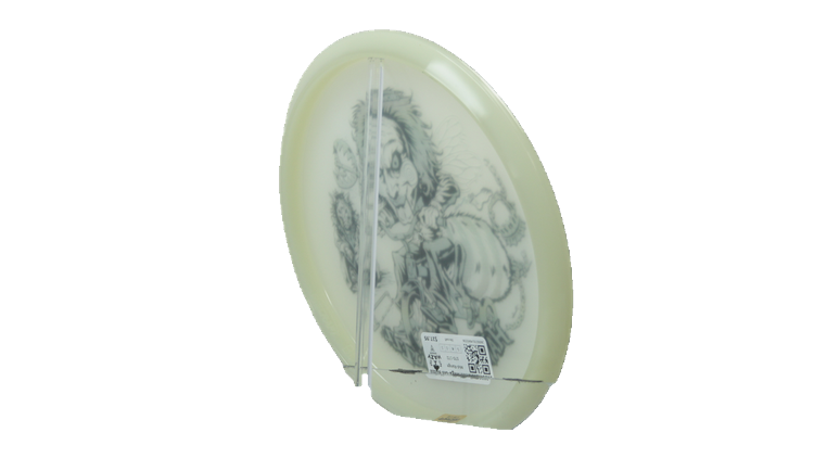 Discraft 2026 Halloween Mega-Glo Buzzz Midrange Back View