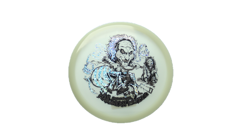 Discraft 2026 Halloween Mega-Glo Buzzz Midrange Front View