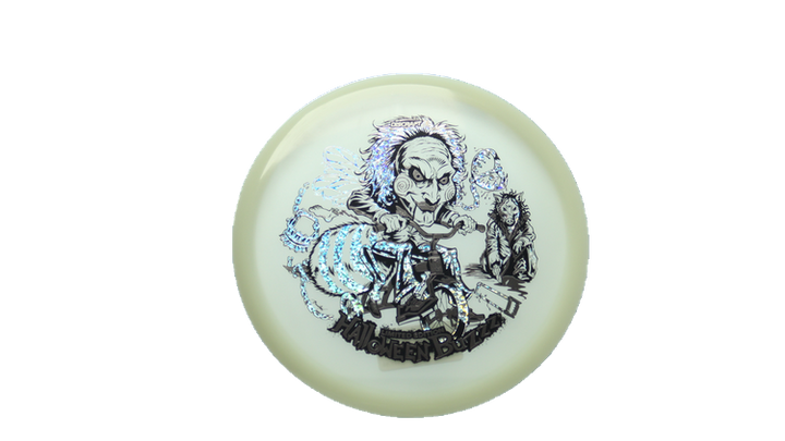 Discraft 2026 Halloween Mega-Glo Buzzz Midrange Front View