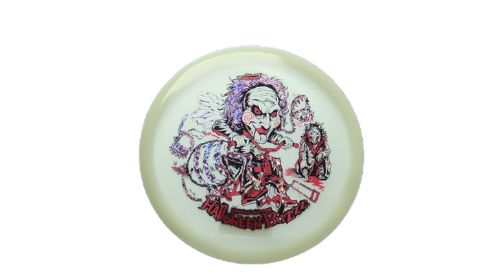 Discraft 2026 Halloween Mega-Glo Buzzz Midrange Front View