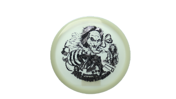 Discraft 2026 Halloween Mega-Glo Buzzz Midrange Front View