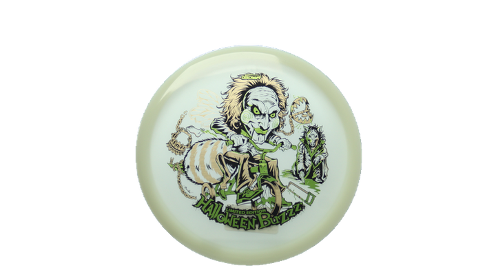 Discraft 2026 Halloween Mega-Glo Buzzz Midrange Front View