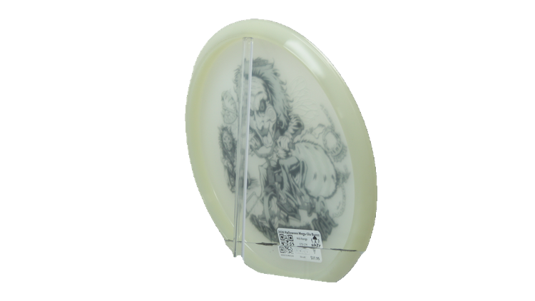 Discraft 2026 Halloween Mega-Glo Buzzz Midrange Back View