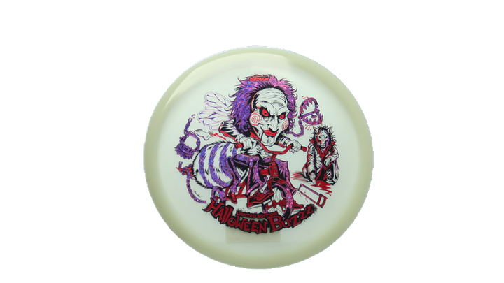 Discraft 2026 Halloween Mega-Glo Buzzz Midrange Front View