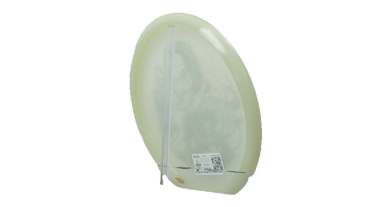 Discraft 2026 Halloween Mega-Glo Buzzz Midrange Back View