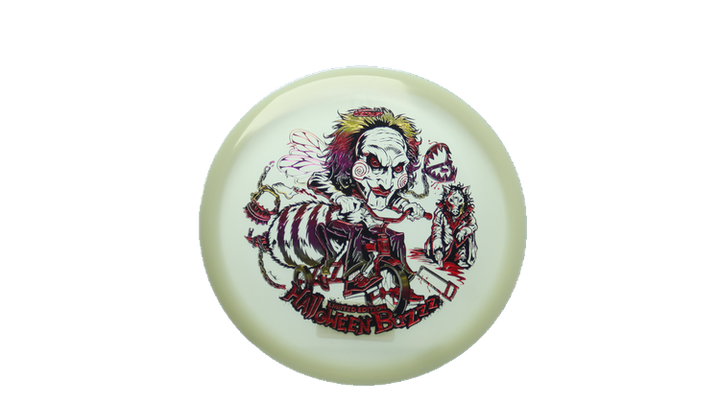 Discraft 2026 Halloween Mega-Glo Buzzz Midrange Front View