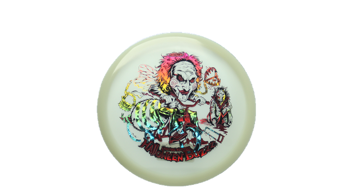 Discraft 2026 Halloween Mega-Glo Buzzz Midrange Front View