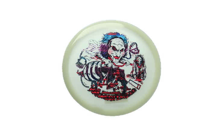 Discraft 2026 Halloween Mega-Glo Buzzz Midrange Front View