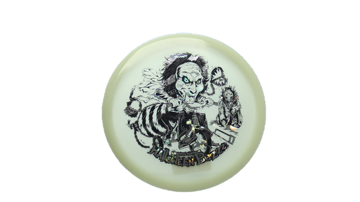 Discraft 2026 Halloween Mega-Glo Buzzz Midrange Front View