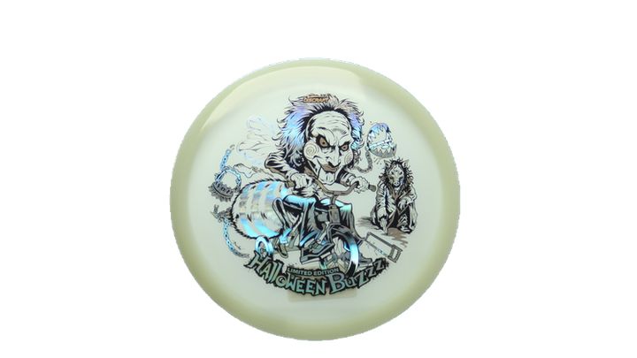 Discraft 2026 Halloween Mega-Glo Buzzz Midrange Front View