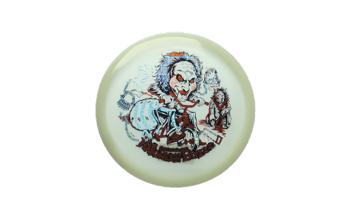 Discraft 2026 Halloween Mega-Glo Buzzz Midrange Front View