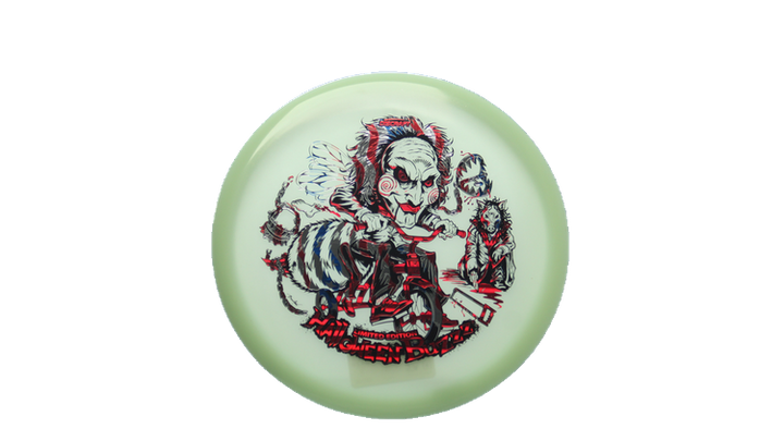 Discraft 2026 Halloween Mega-Glo Buzzz Midrange Front View