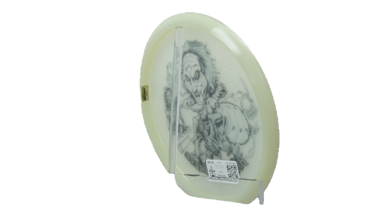 Discraft 2026 Halloween Mega-Glo Buzzz Midrange Back View