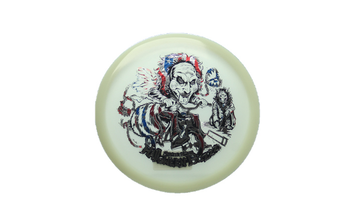 Discraft 2026 Halloween Mega-Glo Buzzz Midrange Front View