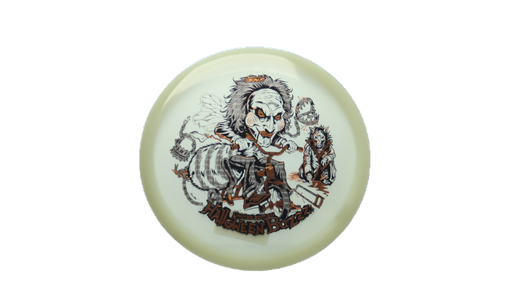 Discraft 2026 Halloween Mega-Glo Buzzz Midrange Front View