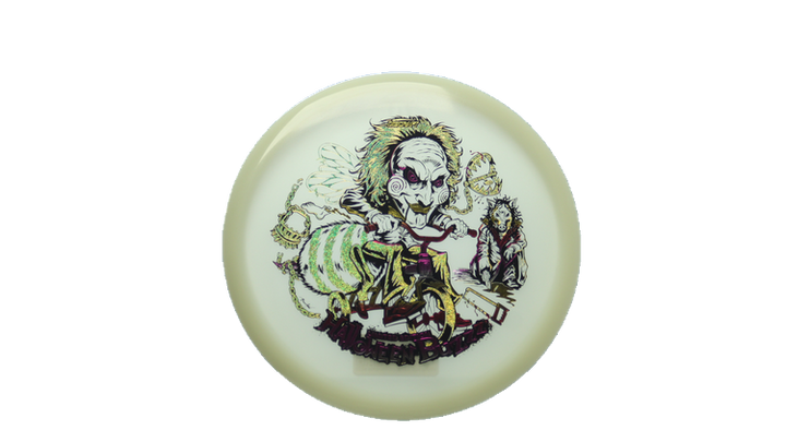 Discraft 2026 Halloween Mega-Glo Buzzz Midrange Front View