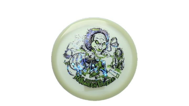 Discraft 2026 Halloween Mega-Glo Buzzz Midrange Front View