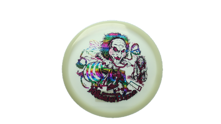 Discraft 2026 Halloween Mega-Glo Buzzz Midrange Front View