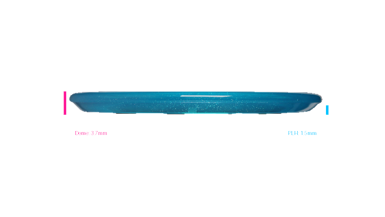 Discmania 2026 Niklas Anttila Creator Series Metal Flake C-Line Drop Putter Profile View