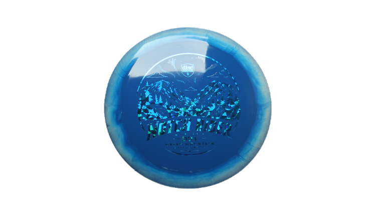 Discmania Notch Rider - Green Mountain Championship Fundraiser Horizon S-Line DD4 Distance Driver Front View