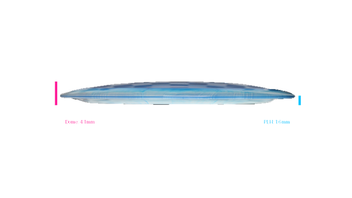 Discmania Notch Rider - Green Mountain Championship Fundraiser Horizon S-Line DD4 Distance Driver Profile View