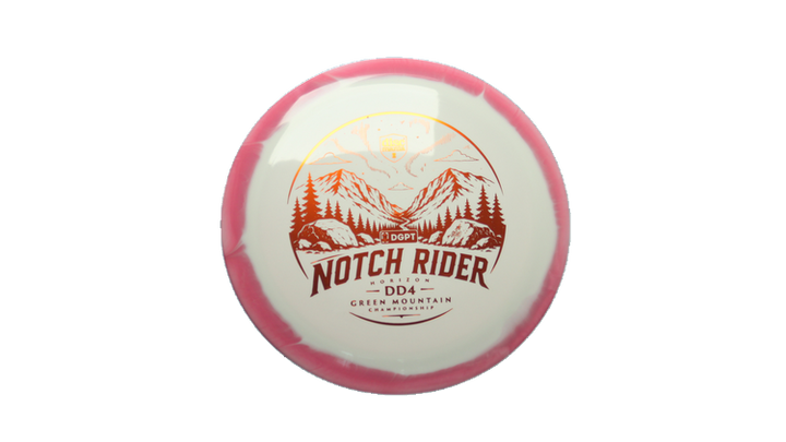 Discmania Notch Rider - Green Mountain Championship Fundraiser Horizon S-Line DD4 Distance Driver Front View