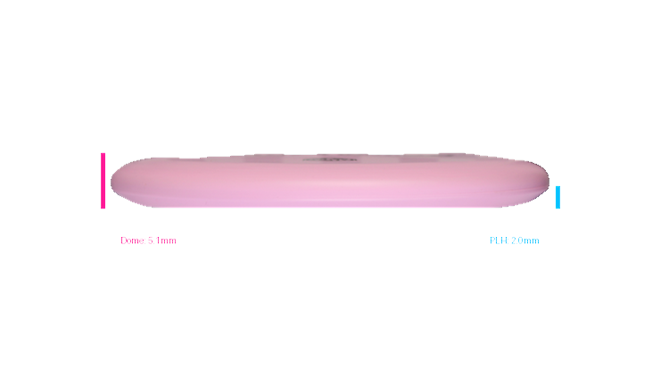 Discmania Flex 2 P-Line Rainmaker Putter Profile View