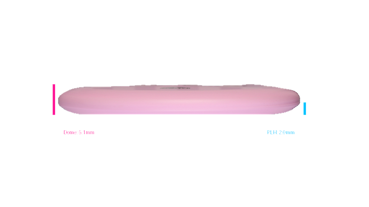 Discmania Flex 2 P-Line Rainmaker Putter Profile View