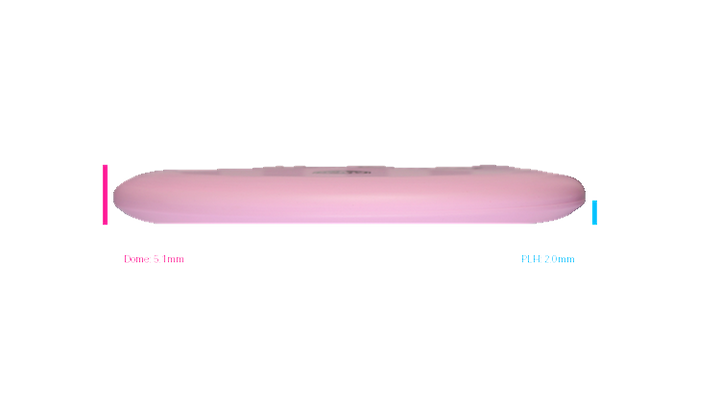 Discmania Flex 2 P-Line Rainmaker Putter Profile View