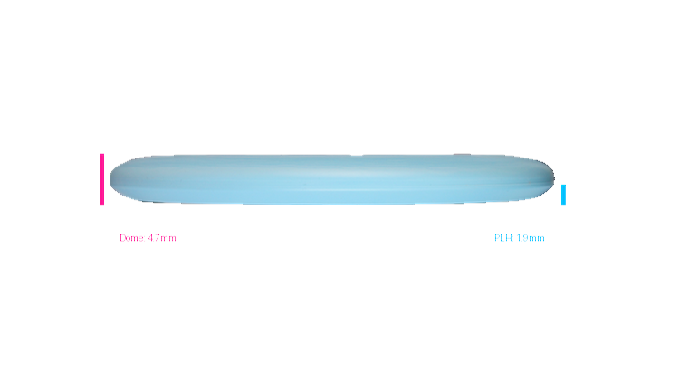 Discmania Flex 2 P-Line Rainmaker Putter Profile View