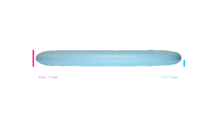Discmania Flex 2 P-Line Rainmaker Putter Profile View