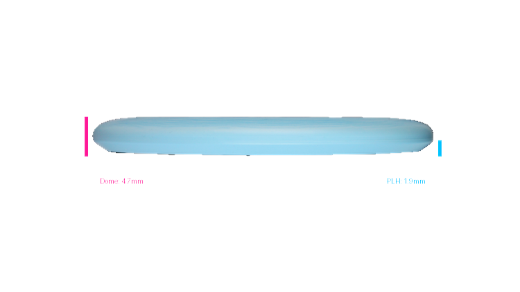 Discmania Flex 2 P-Line Rainmaker Putter Profile View