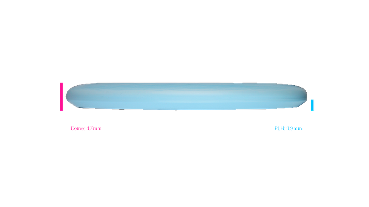 Discmania Flex 2 P-Line Rainmaker Putter Profile View