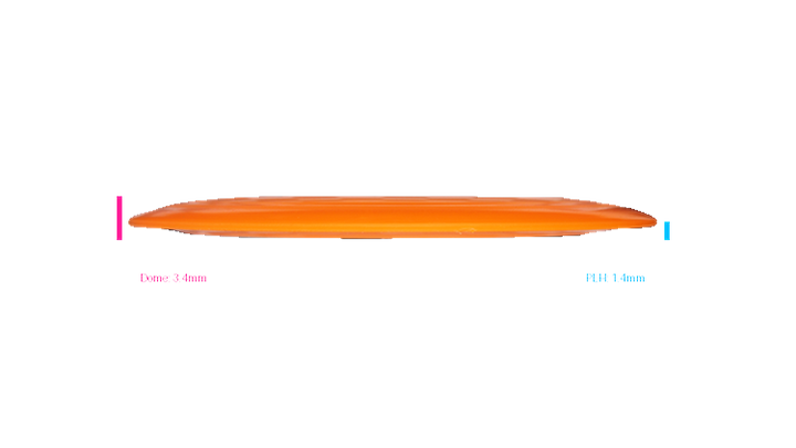 Latitude 64 Zero Gravity Bolt Distance Driver Profile View