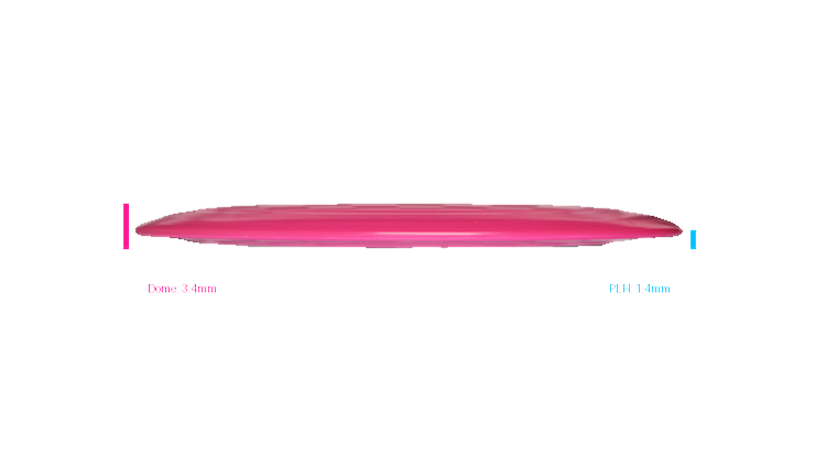 Latitude 64 Zero Gravity Bolt Distance Driver Profile View