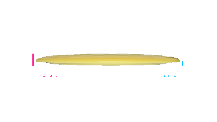 Latitude 64 Zero Gravity Bolt Distance Driver Profile View