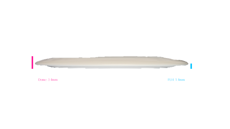 Latitude 64 Zero Gravity Bolt Distance Driver Profile View