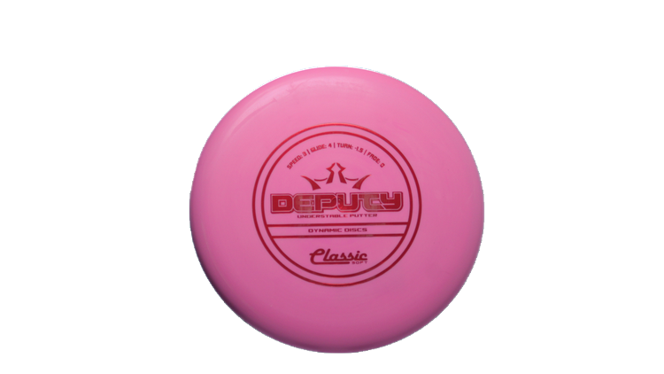 Dynamic Discs Classic Soft Deputy Putter Front View