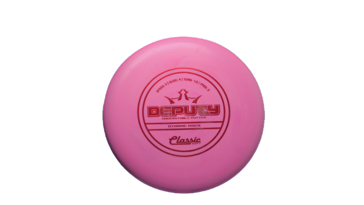 Dynamic Discs Classic Soft Deputy Putter Front View