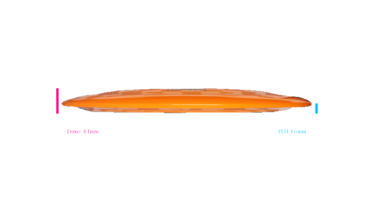 Discmania Premier Q-Line DD3 Distance Driver Profile View